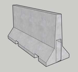 Concrete-precast-barrier